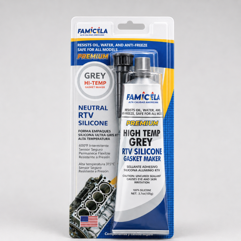 Silicona gris RTV Premium