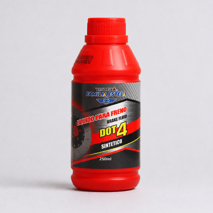 Liquido de freno sintético DOT4 250ml
