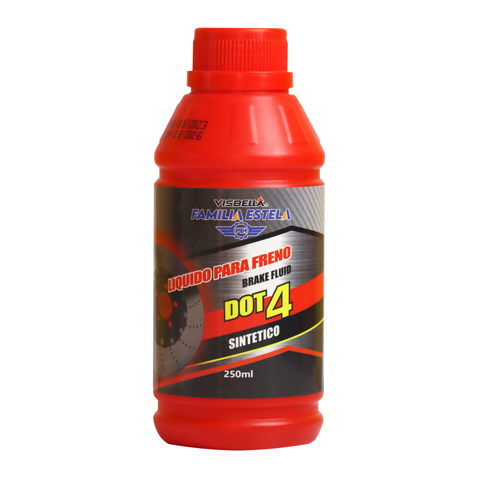 Liquido de freno sintético DOT4 250ml