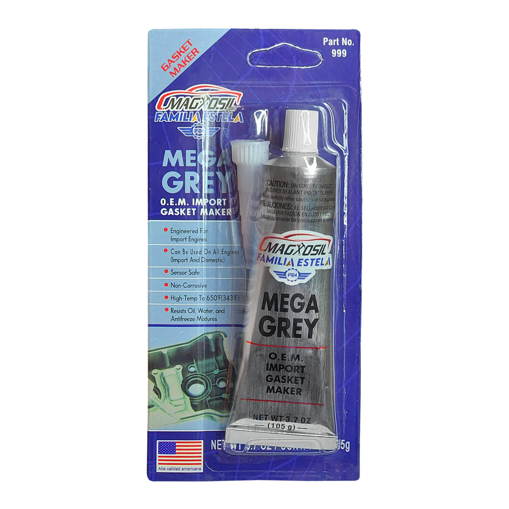 Silicona gris / Mega Grey